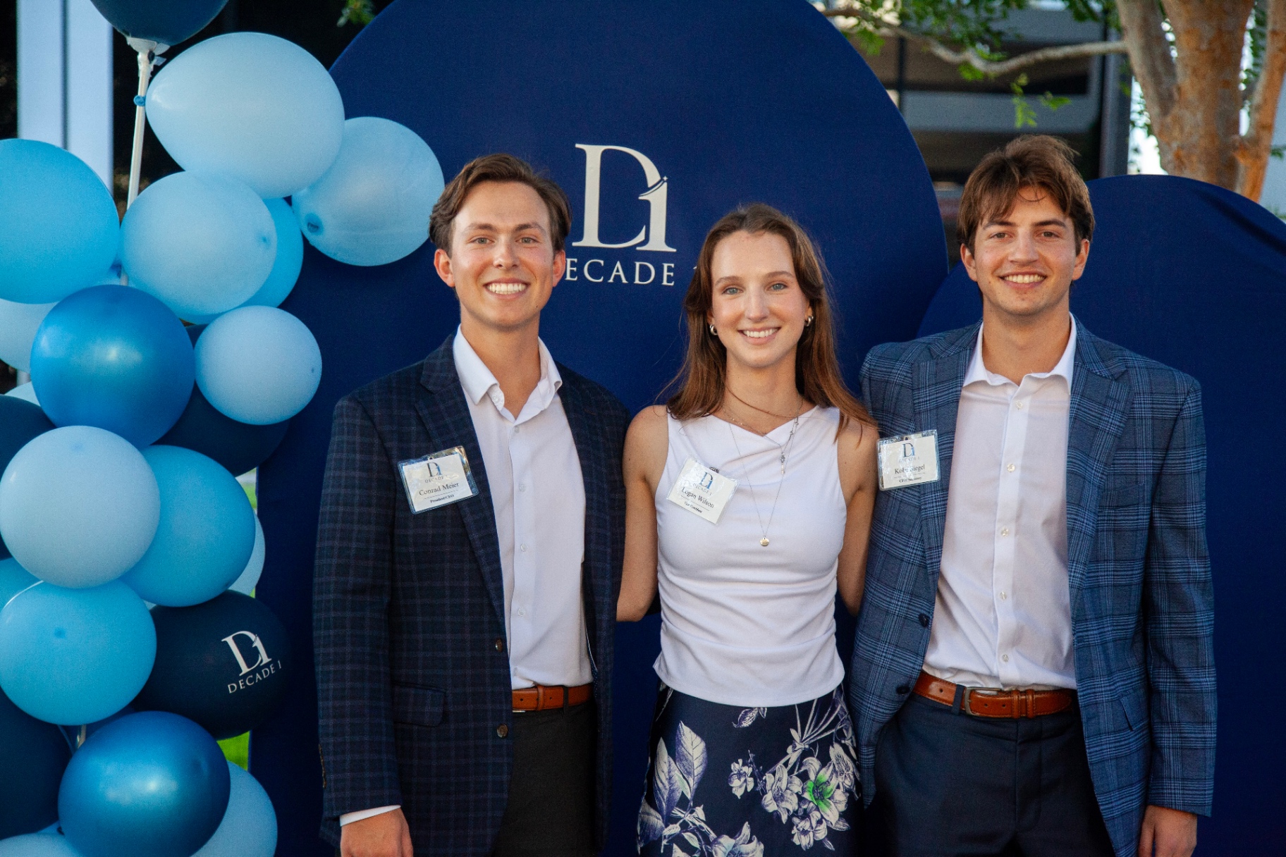 Decade 1 officers at the launch event